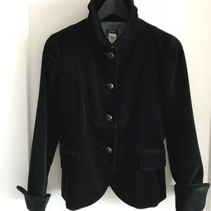 J. Crew Bella Velvet Jacket